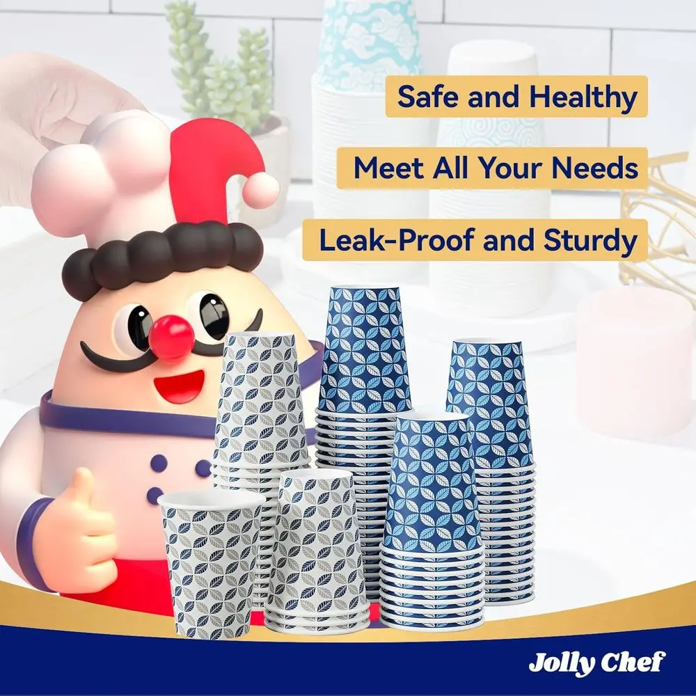 1000-Count 12 oz Disposable Paper Cups for Coffee, Suitable for Home, Office, Cafe, and Outdoor Use