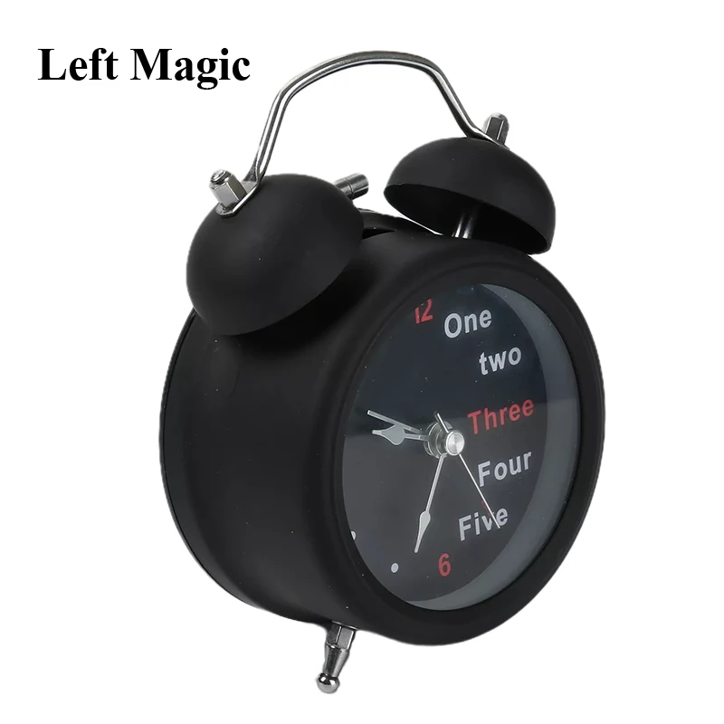 Time's Up (Ghost Alarm Clock With Remote) Magic Tricks Predict Magia Magician Close Up Stage Illusions Gimmicks Mentalism Props