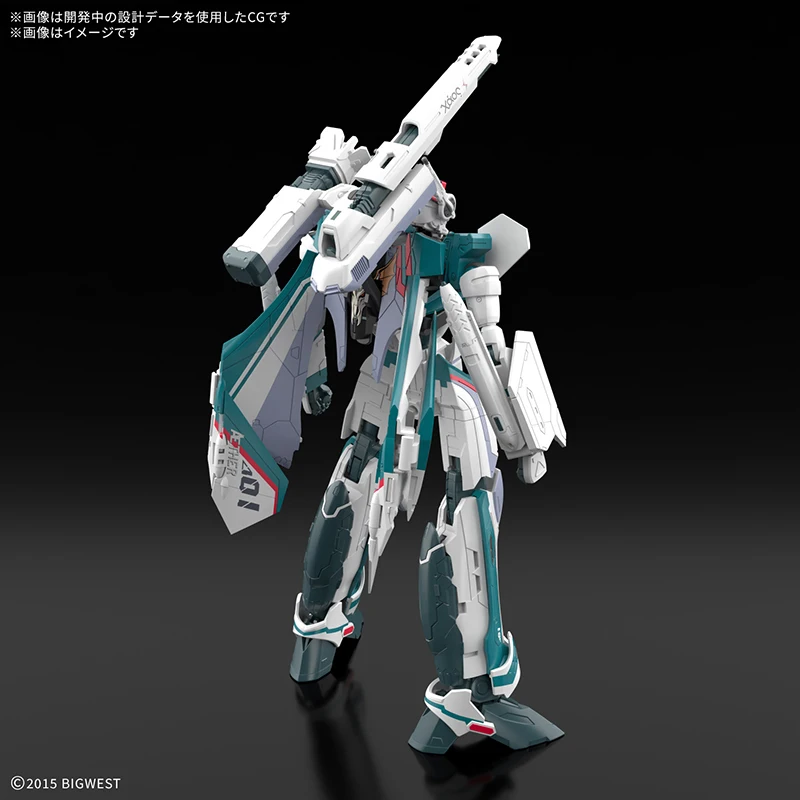 BANDAI HG 1/100 Macross Delta VF-31S Siegfried (uso de moldadores Ava) Ver. Brinquedo modelo de montagem de figuras de ação de anime