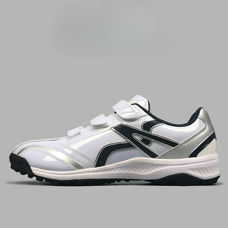 

Professional Baseball Shoes Men Women White Leather Court Shoes Unisex Outdoor Lawn Baseball Shoe Man Sports Shoe