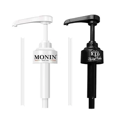 Distributeur de Sistresset Café, 1 Litre, Pompe pour Liquide Noir, pour Monin, Bouteille de Jus de 10ml, 1 Pièce