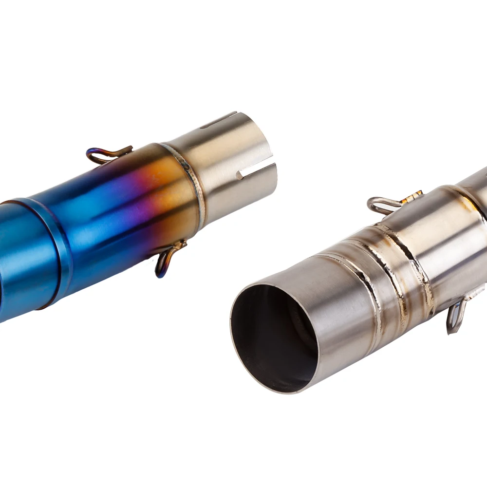 

Высокопроизводительный мотоцикл Kawasaki Z400 NINJA400, средняя горка, без шнуровки, R77, глушитель, выхлопная труба 2017-2023