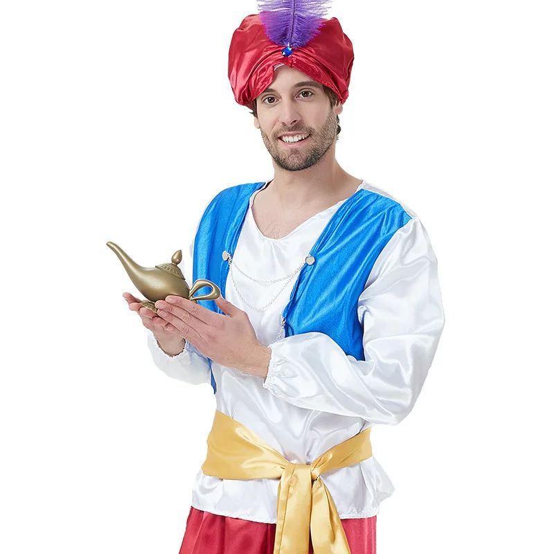 2025 New loween Arabic Costume Festival Par Adult Aladdin Lamp Jasmine Women's Ethnic Stage Clothing Traditional Chinese...
