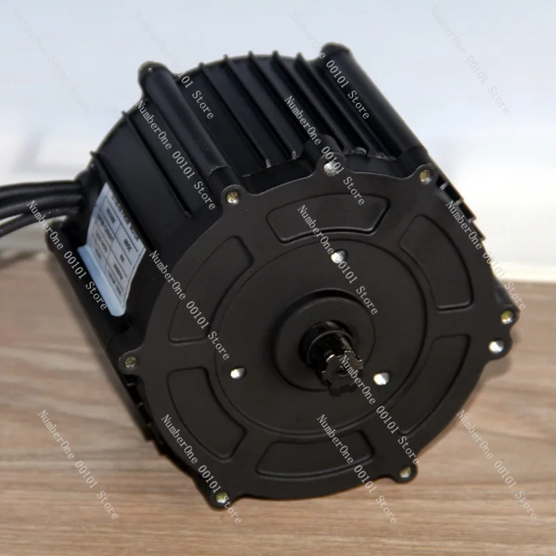 Sl12040 synchronous permanent magnet motor with xt150 quick-connect spline shaft, temperature sensor, and mini controller