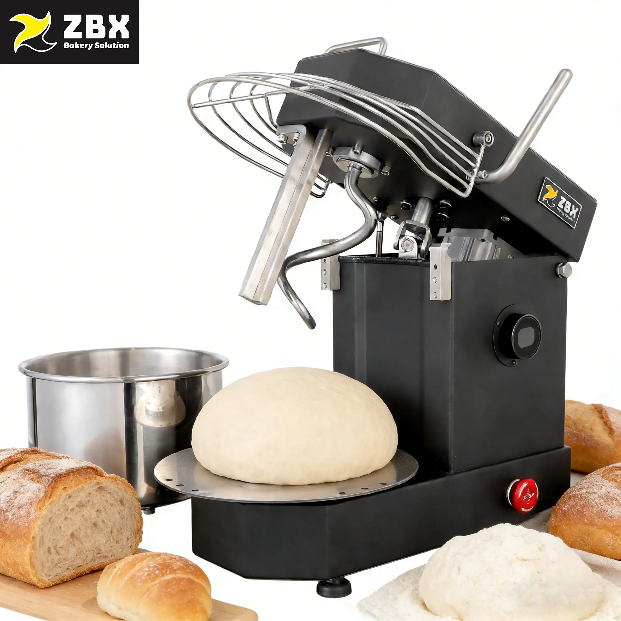 Best Sale HM-5TD 5L Tabletop Dough Mixer 2kg Capacity Home Use Flour Mixing Machine Dough Kneader