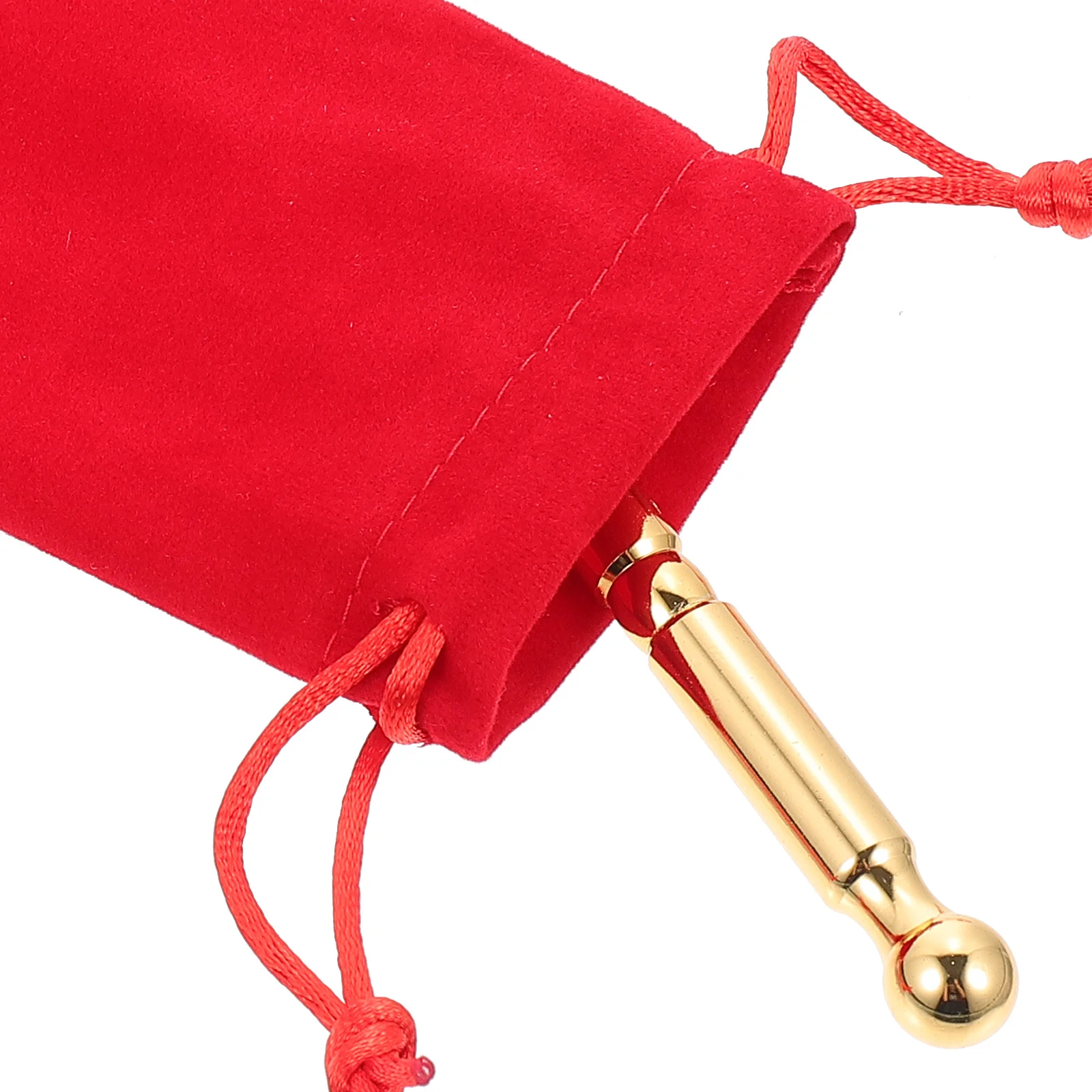 

Brass Acupuncture Pen Deep Tissue Massage Stick Manual Acupoint Massager Tool For Body Face Trigger Pain Therapy