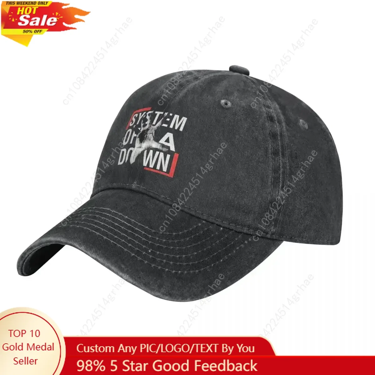 

System Of A Down Baseball Cap Band Men Printed Trucker Hat Summer Stylish Gym Casual Cap