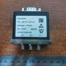 RF 동축 스위치 DC-18GHz SMA SPDT 래칭 12VDC 50 옴 TTL RP12-LA0TL0 RF 마이크로파 스위치