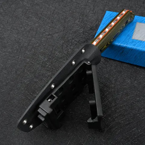 G10-handtag Utility Tactical Fixed Blade Knifes Utomhus Självförsvar EDC Verktyg Camping Jakt Överlevnadskniv 8 best sales knivar med fast blad - №4