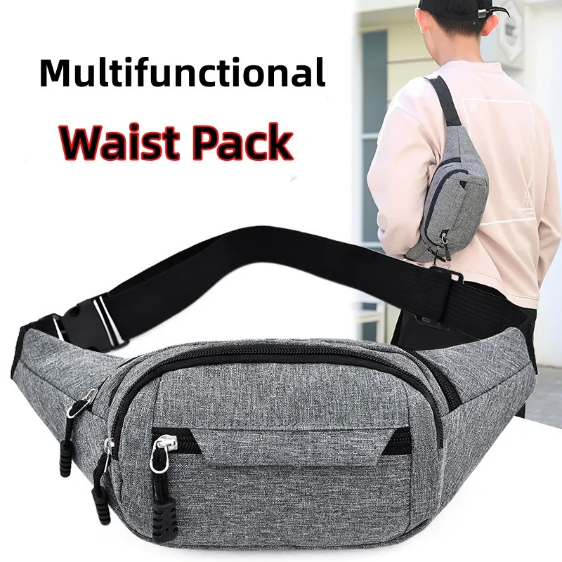 Hip Belly Banana Bum Chest Belt For Men Women Waist Bag Male Female Fanny Pack Pouch Murse Purse Kidney Row Bumbag