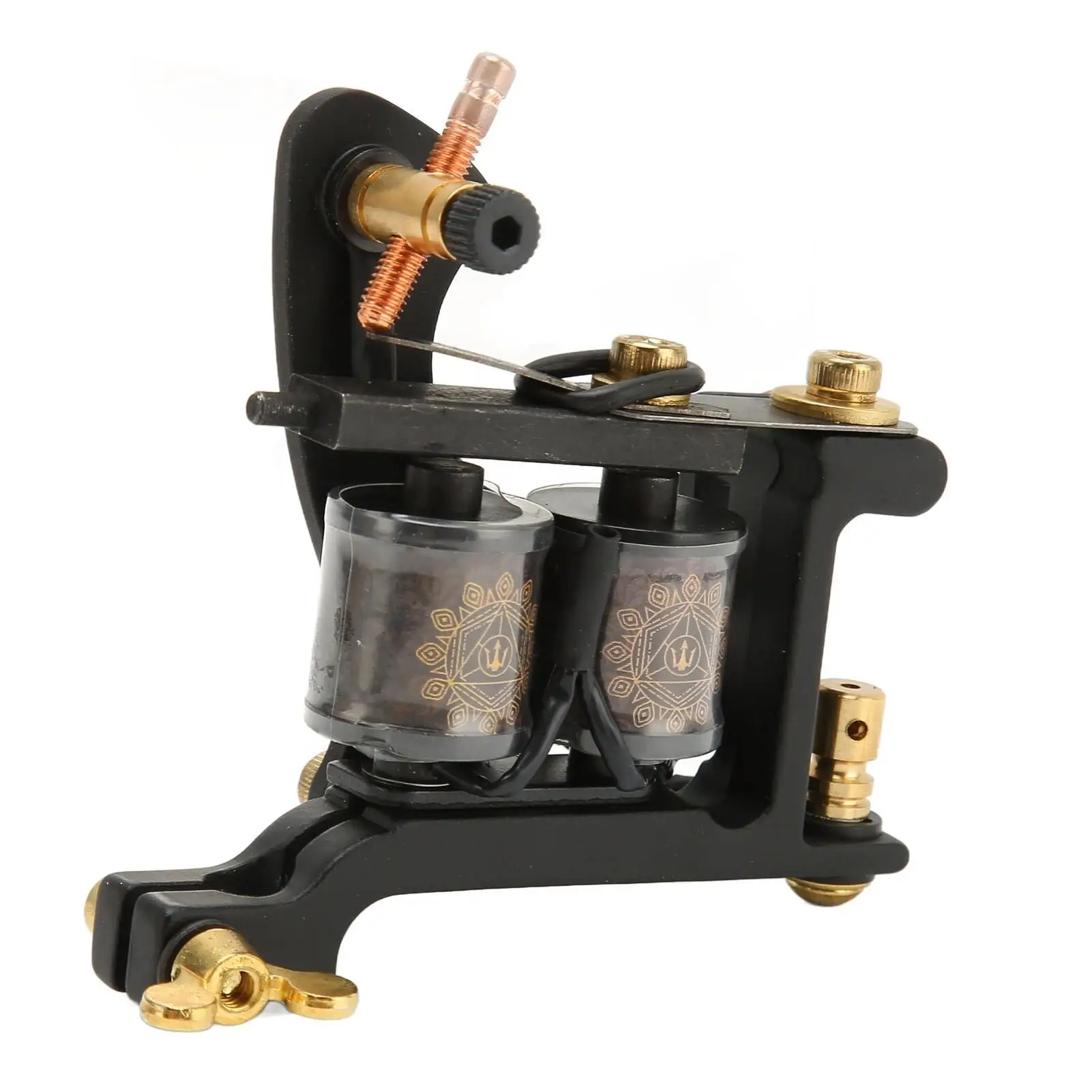 for professional Shader Coil Tattoo Machine - 10 Wraps Copper Tool for Liner Tattoo Artists