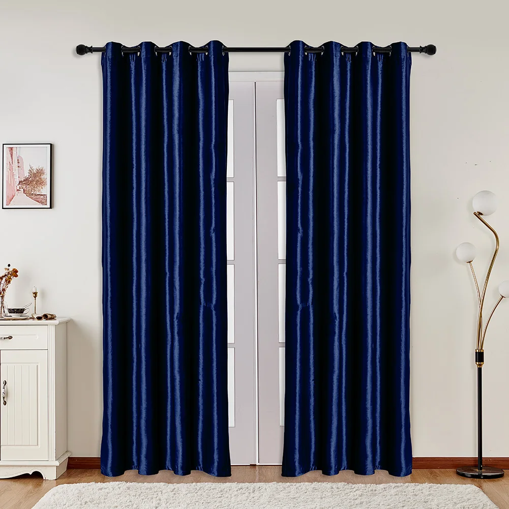 NAPEARL Blackout Curtain Golden Blackcloth Ground Decor for Party Birthday Home Decor 1PC
