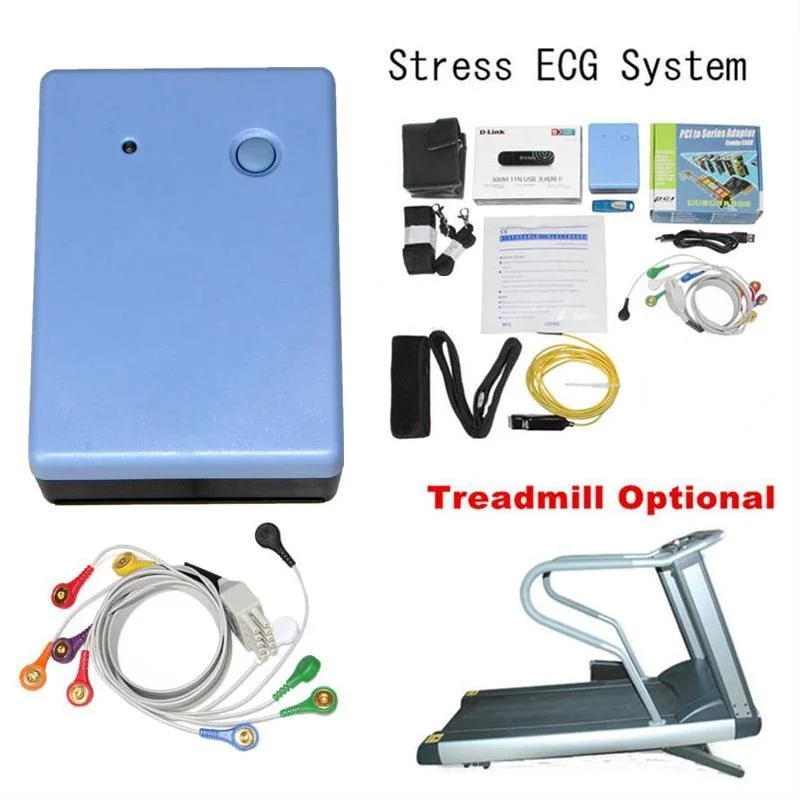 CONTEC8000S Stress ECG Systems,Wireless Exercise 12-Lead ECG Recorder Software CONTEC