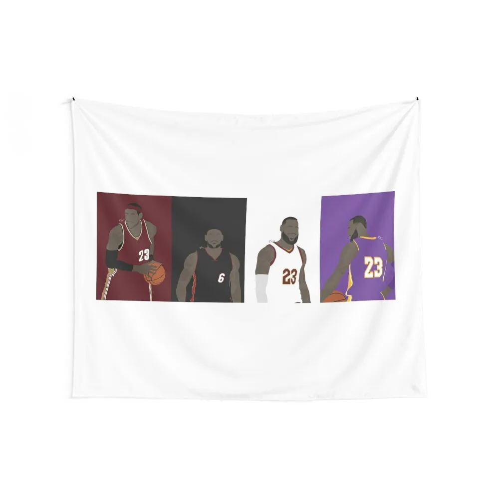 LeBron James Career Tapestry Bed Room Decoration Bedrooms Decor Room Decorations Tapestry