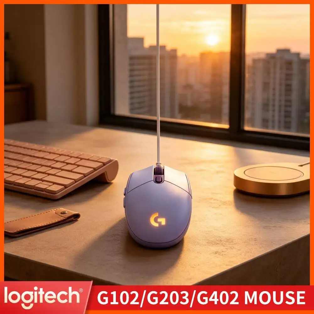 Logitech G102 Prodigy Gaming Mouse,Simple Installation,No Extra Driver Required,Adjustable Sensitivity For Different Games