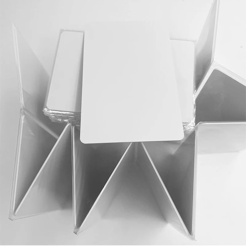 

200Pcs Ntag 215 Readable Writable 13.56MHZ PVC White Matte Cards IC Blank Access Control Card Membership Card NFC Card