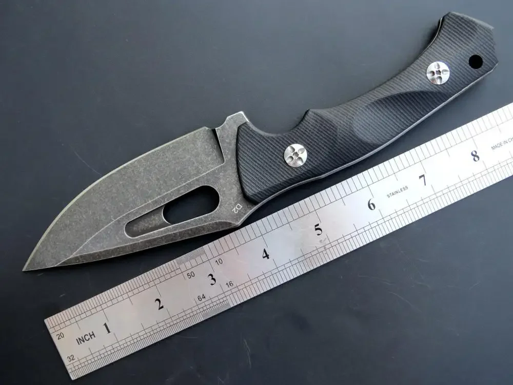 Hot sales Eafengrow EF109 Portable Straight Knife D2 Steel Blade Fixed Hunting HARNDS Survival Camping Tactical Kitchenware Tool