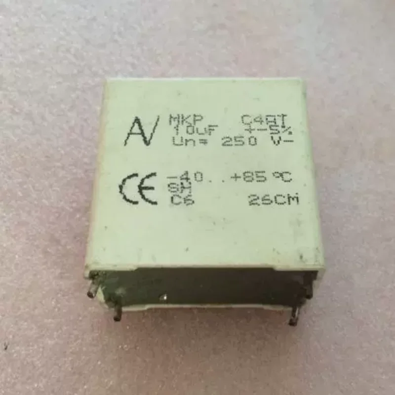 

10pcs Italian AV MKP film capacitor 10UF 250V fever film non-polar capacitor crossover capacitor