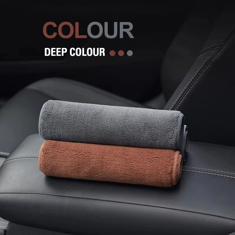 Super Absorbent Microfiber Car Cleaning Towel Quick‑Dry For Chery Tiggo 7 Pro 8 5X QQ IQ Fulwin Arrizo Auto Accessories view 4