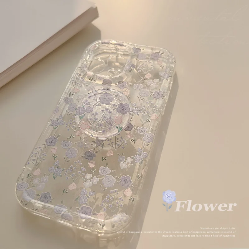 

Floraliphone15Mobile phone shell for iphone13Applicable16Transparent11Airbag Bracket14pro maxDelivery14