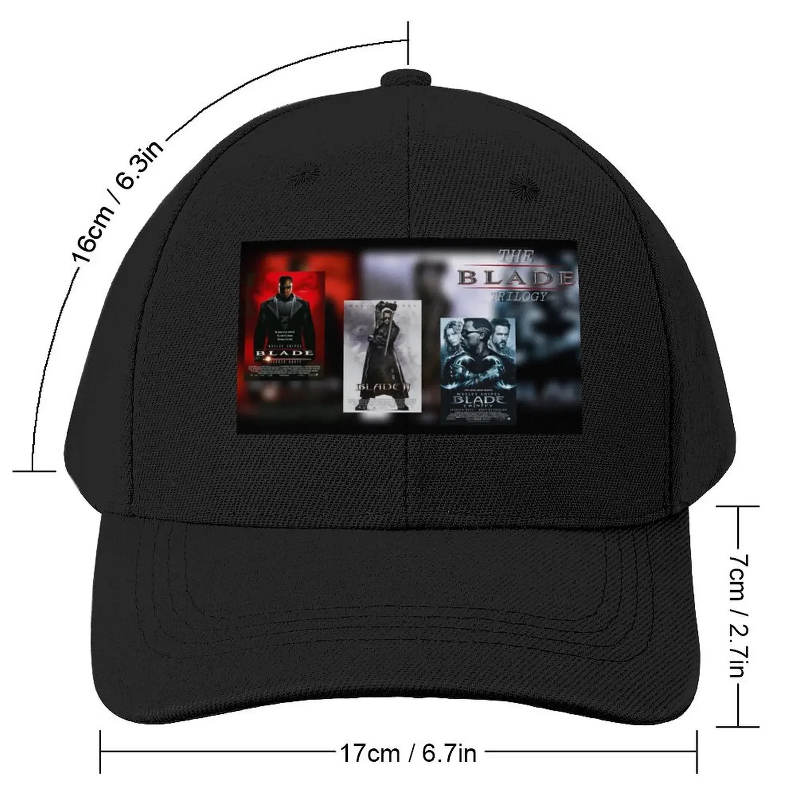 The Blade Trilogy Baseball Cap Sun Cap cute Beach Outing Men Luxury Brand Women's