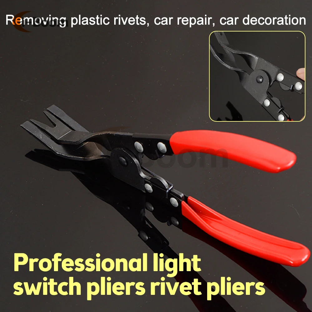 Removal Pliers for Car Headlight Repair Installation Tool Trim Clip Removal Door Panel Fascia Dash Upholstery Remover Hand Tool