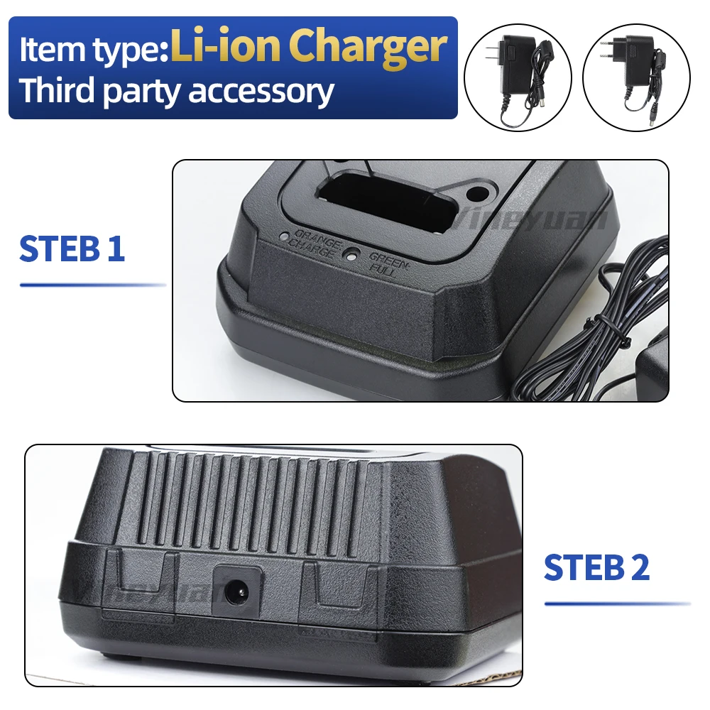 NEW Dual Pocket Battery Desktop Charger For Motorola Radios MTP850 MTP850S CEP400 MTP830S MTP850FUG MTP800 FTN6575A FTN6575B