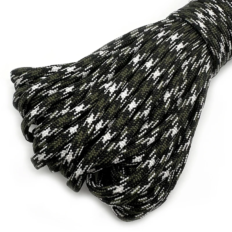 550 Paracord 7-adriges Kabeldurchmesser. 4mm Für Outdoor Camping Überleben Lanyard Fallschirm Seil Wandern Zelt Zubehör Armband