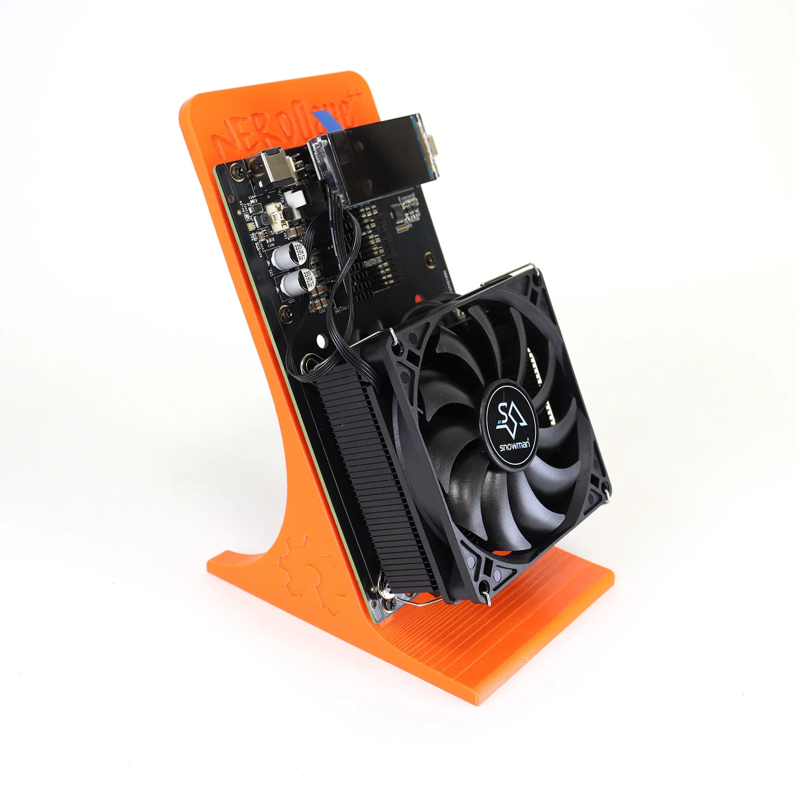 NerdQaxe++ 4.8T SHA256 Bitcoin Miner 75W Low Power Home Mining ASIC Crypto Mining Maschine Hohe Effizienz