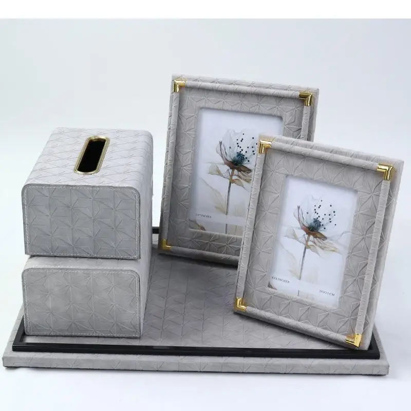 European Cloth Pictures Frame Room Aesthetics Bedside Table Family Portrait Photo 6/7 Inch Frames Nordic Home Decor