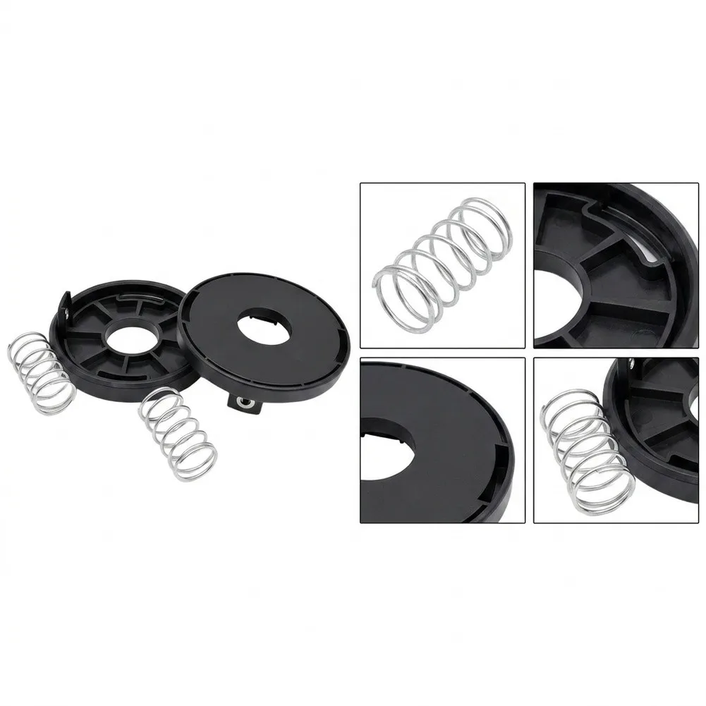 Spool Covers for GE 36/30 Li E Solo and For AGILLO 36/255 BL 2-Pack ABS Material with Spring for Secure Line Feed