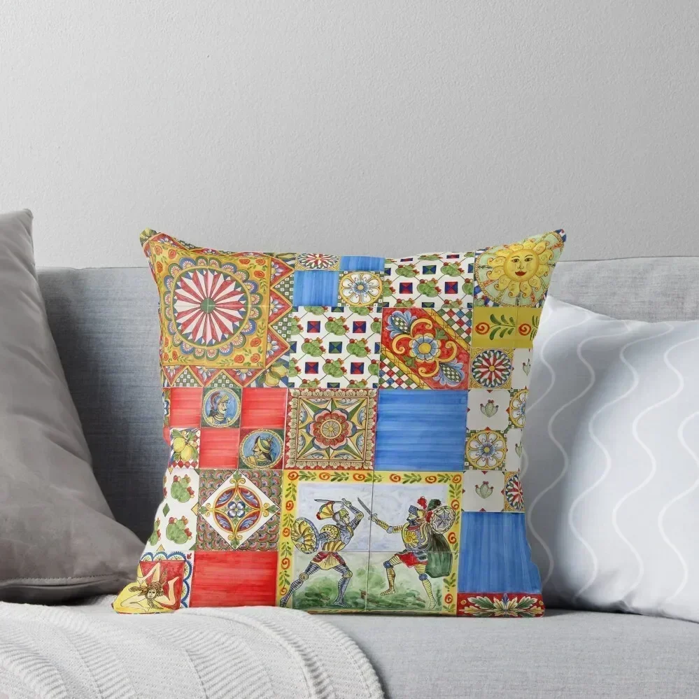 

Sicilian Style VI Throw Pillow luxury decor Christmas Covers For Cushions christmas supplies Sitting Cushion pillow