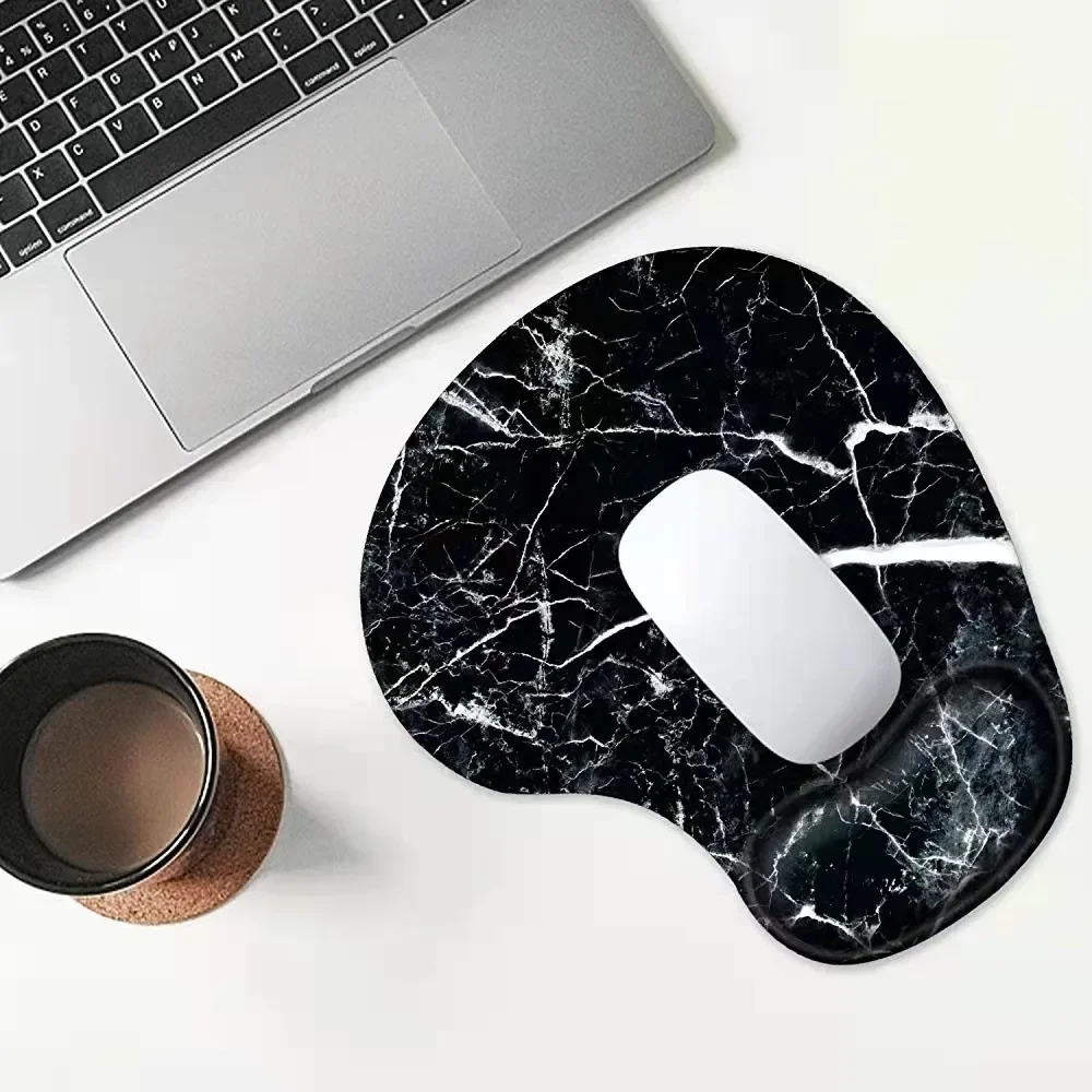 

1 Piece Ergonomic Mouse Pad for Worker Student Aesthetic Floral Mouse Pad Soft Protective Wrist Mouse Pad Office Supplies