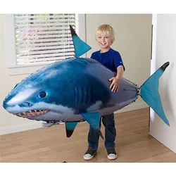 2023 Remote Control Shark Balloons Inflatable Flying Shark Helium Balloon For Boys And Girls Birthday Gift Hot