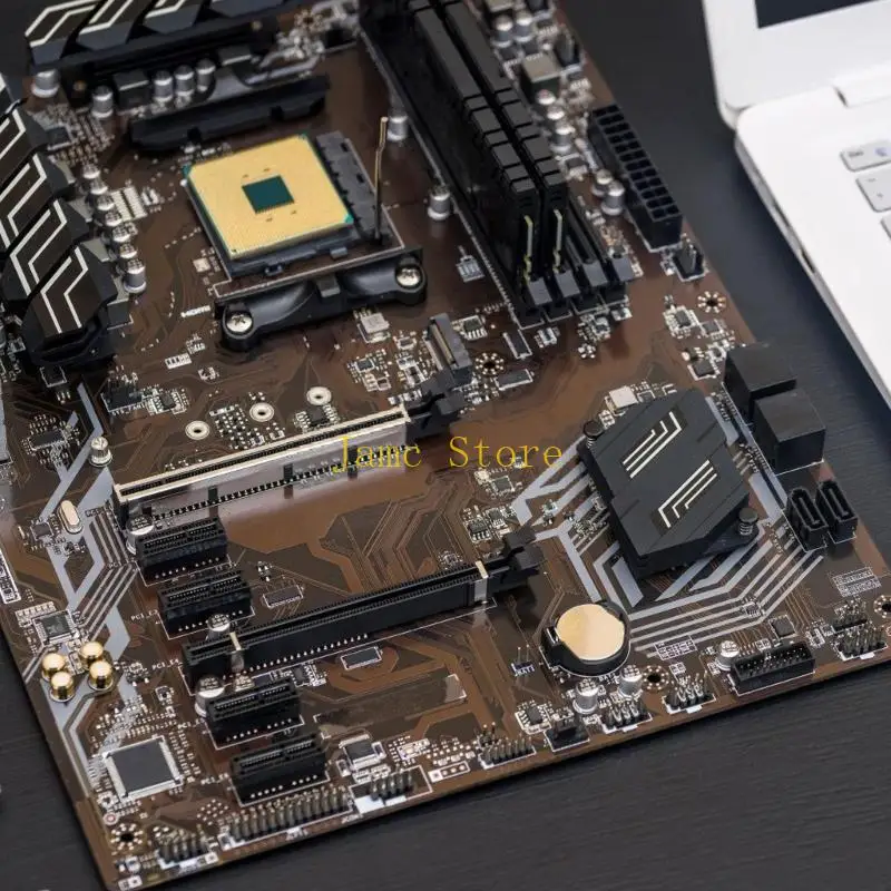 LX0B Upgraded 4 Slot PCIe NVMe M.2 Converter Adapter Expansion Card Supports NVMe