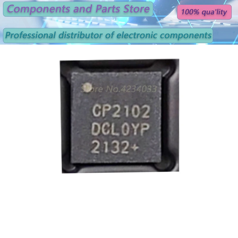 10Pcs Cp2102-Gmr Cp…