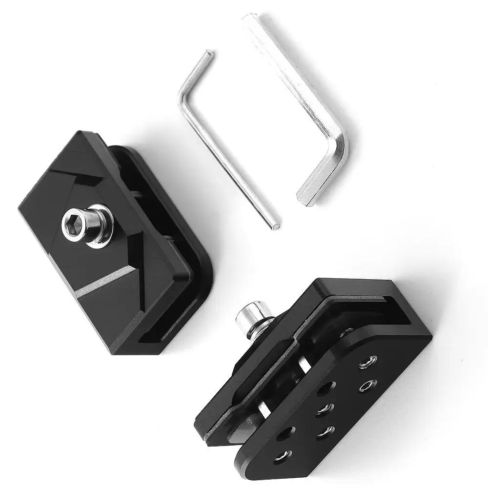 

2PCS Adjustable Aluminum Alloy Ditch Light Brackets No-Drill Hood Pillar Mount Kit for Truck SUV Car LED Work Light Pods