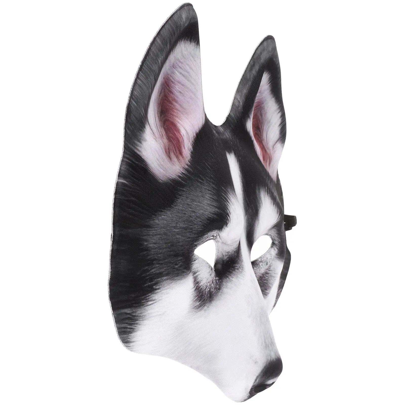 

Animal Mask Realistic Dog Husky Face Halloween Masks Festival Costume Props Toy Wolf Pu Carnival Makeup Play Halloween