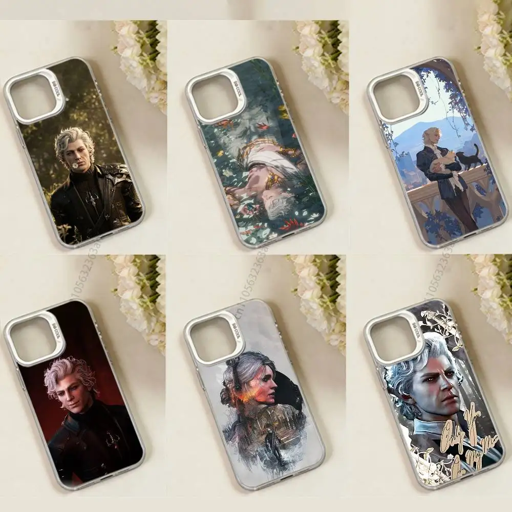 

Astarion B-BaldurS G-Gate 3 phone Case for iPhone 17 11 12 Pro Max Plus Mini Air SE 16e 14 15 16 13 Soft Shell