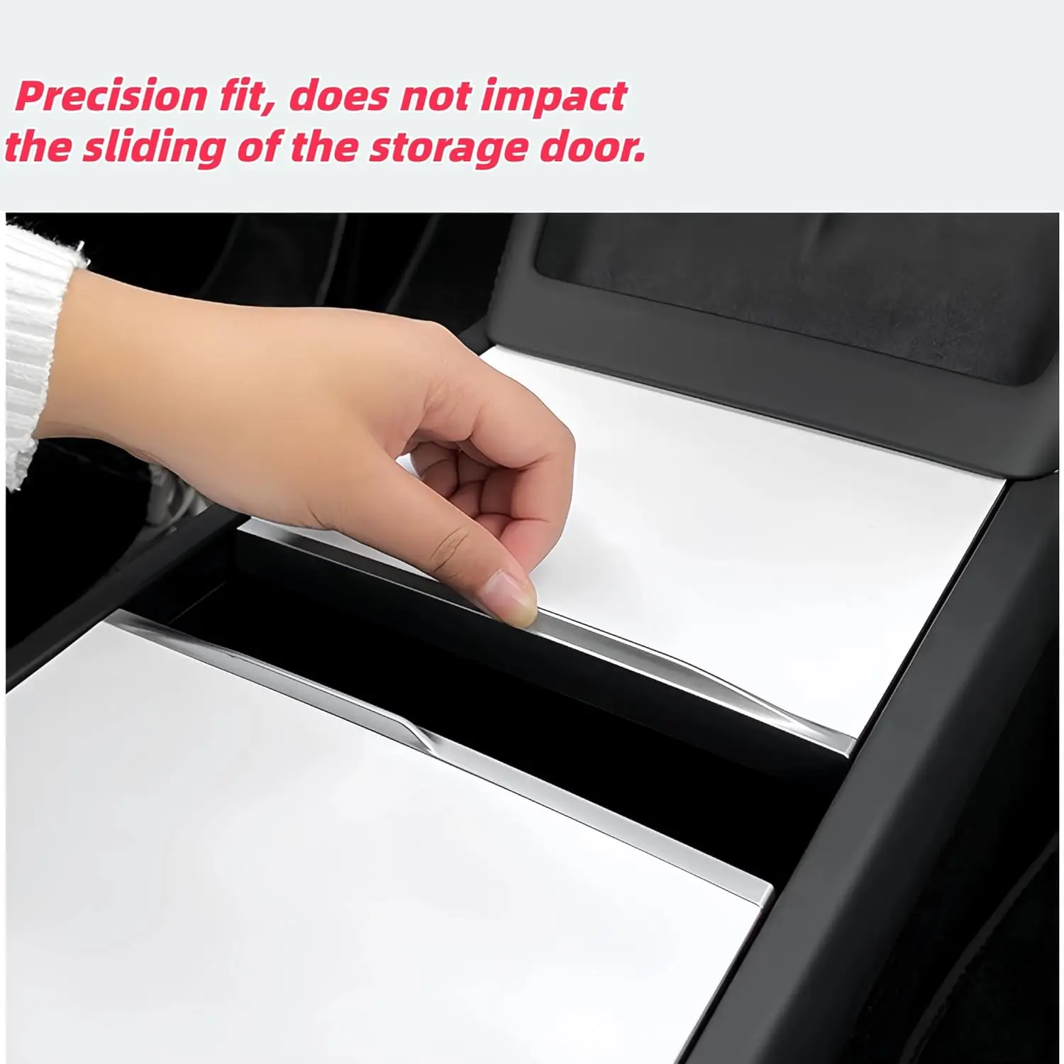 2025 ل تسلا نموذج Y العرعر نموذج 3 هايلاند وحدة التحكم غطاء الامتزاز الكهروستاتيكي ل تسلا اكسسوارات الديكور الداخلي #5