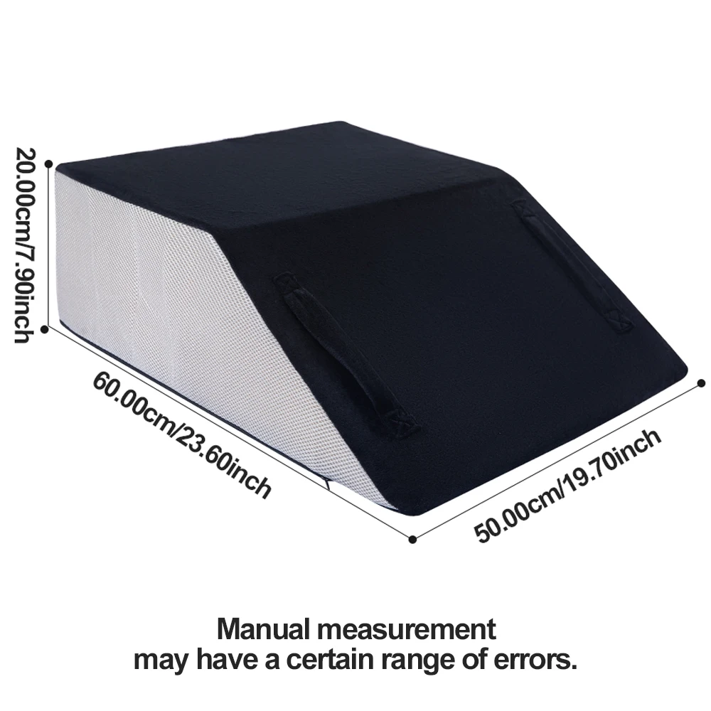 Leg Positioner Pillows Elevation Blood Circulation, Leg Wedge for Elevation for Swelling, Leg Elevating Pillow for After Surgery