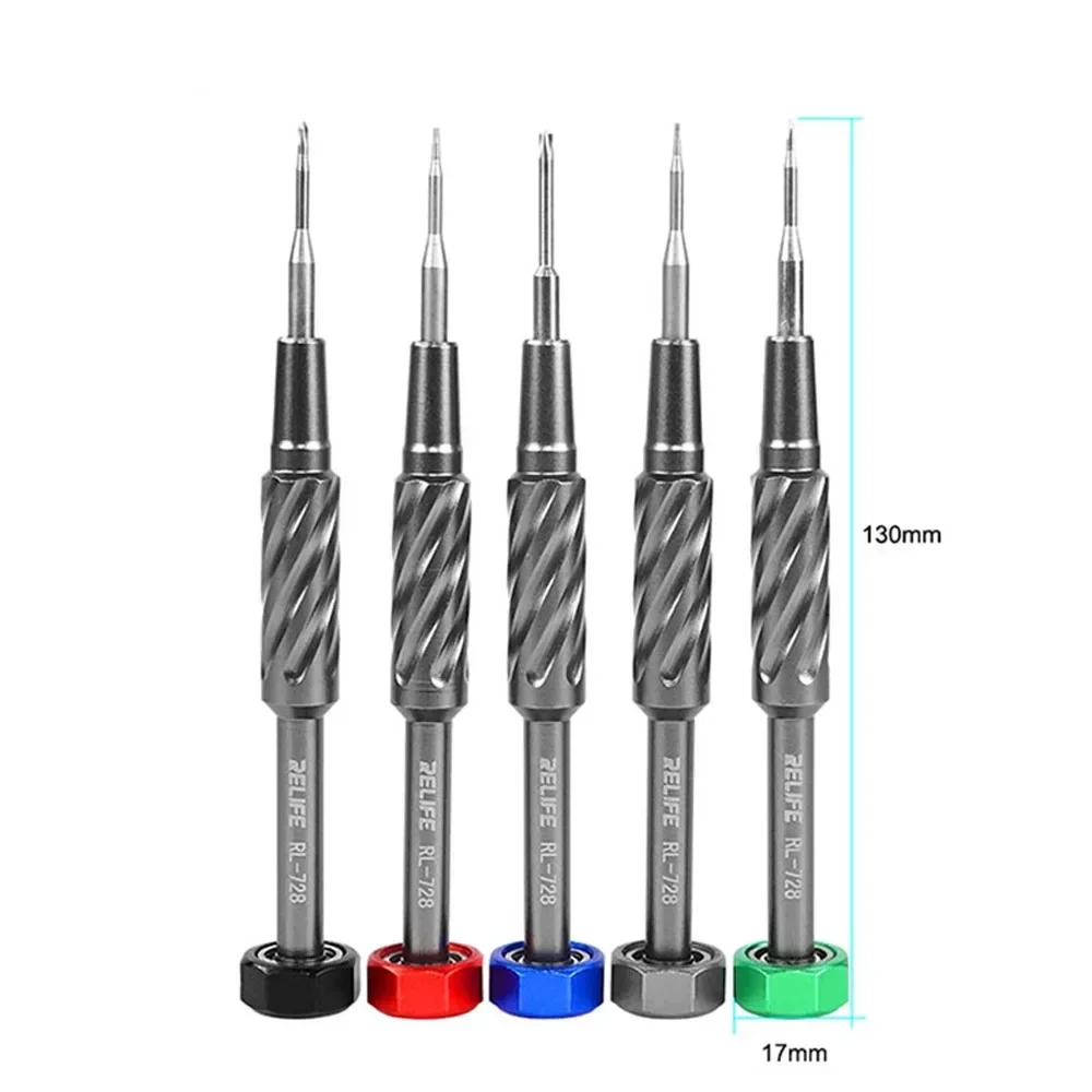 RELIFE RL-728A RL-728B Screwdriver Set for Mobile Phone and Laptop Repair Strong Magnetic Disassembly Sturdy Bolt Driver Tools