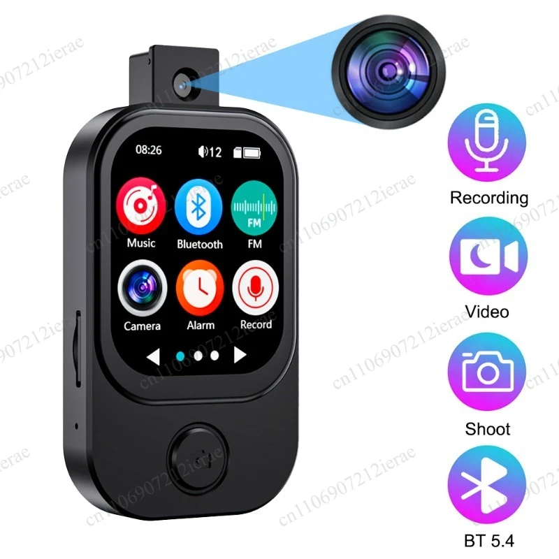 Bluetooth Portable MP3 MP4 Walkman Media Player Photo Video Playback FM Radio Multifunctional Audio Device