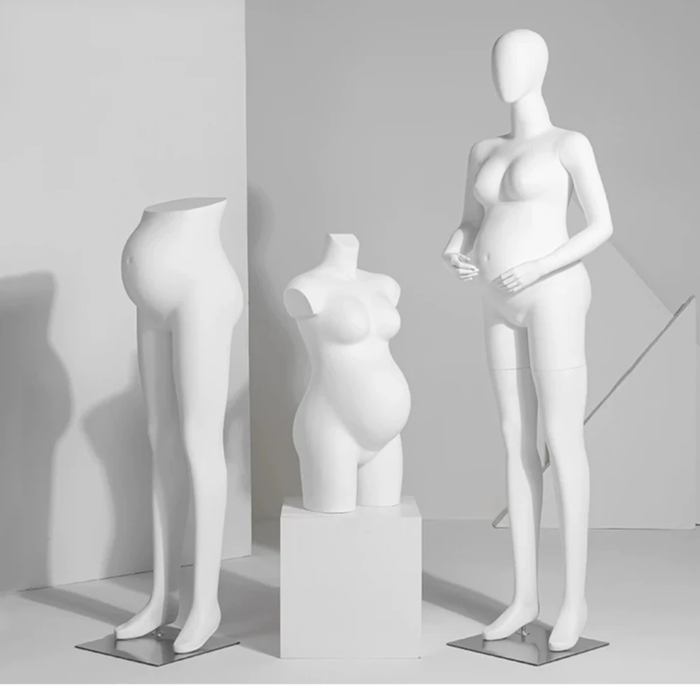 Pregnant women’s Model Prop,Half Body Big belly Mannequin display,Cloth Shop window,Imitation Real and Fake Human Stand AT395