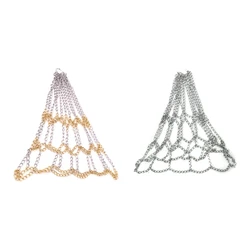 Outdoor Metal Chain Basketball Net 12 Hooks Basketball Net Hoops Easy to Install