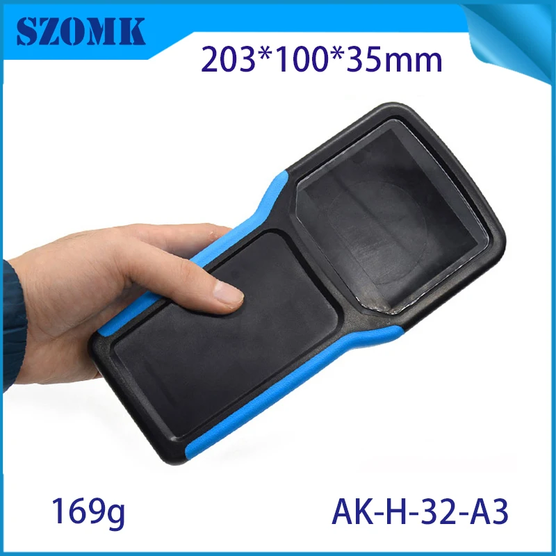 4Pieces Plastic handheld enclosure 203*100*35mm plastic enclosure for electronics, electronic plastic box