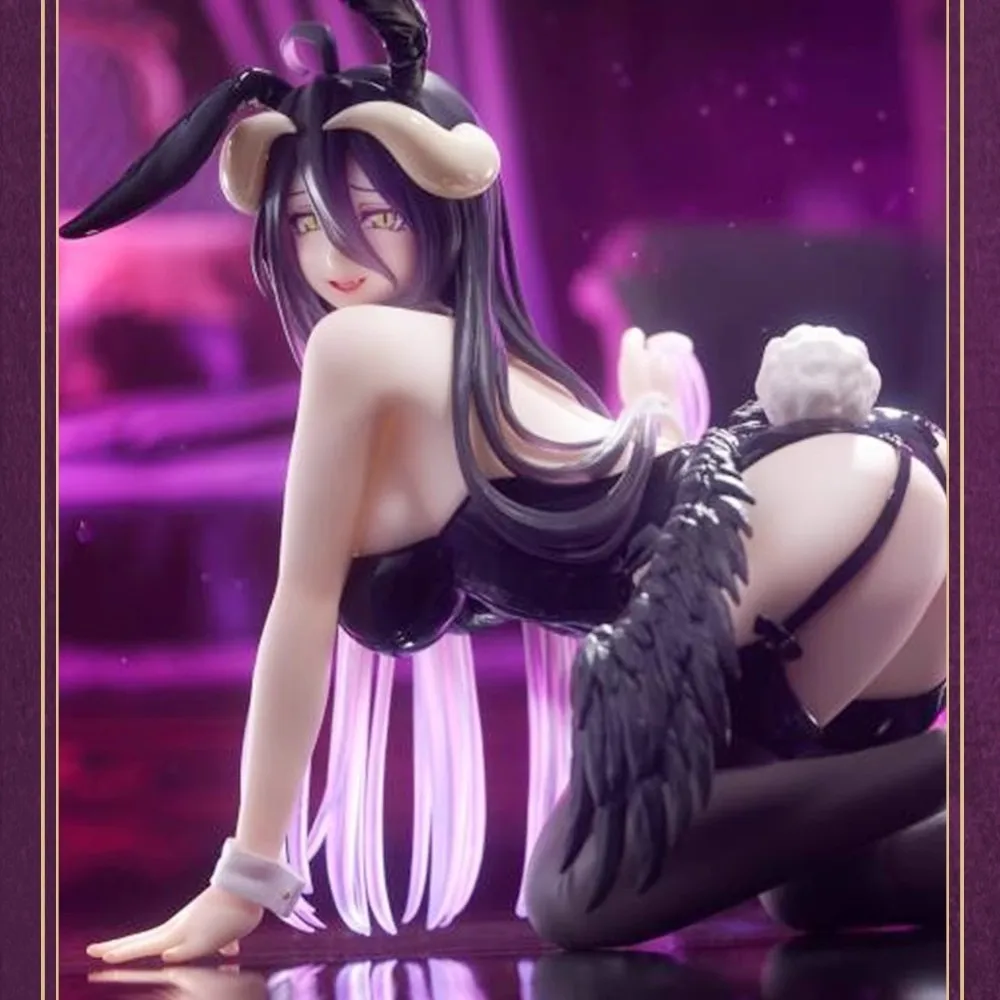 

Overlord Albedo Bunny Girl Anime Figurine - Sexy Waifu Otaku Collectible, PC Case Decor & Desktop Statue for 2D Fans