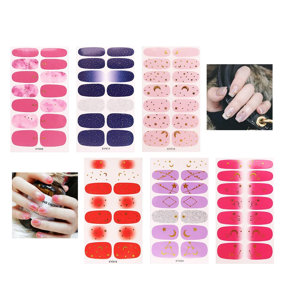 

Sky Manicure Stickers Christmas Stikcers Nail Art Decal Chritams Xmas for