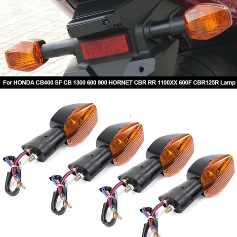 Указатели поворота для мотоциклов, аксессуары для Honda CB1300, CB400, CBR125R, 1100XX, CBR600, CBF250 F3, F4