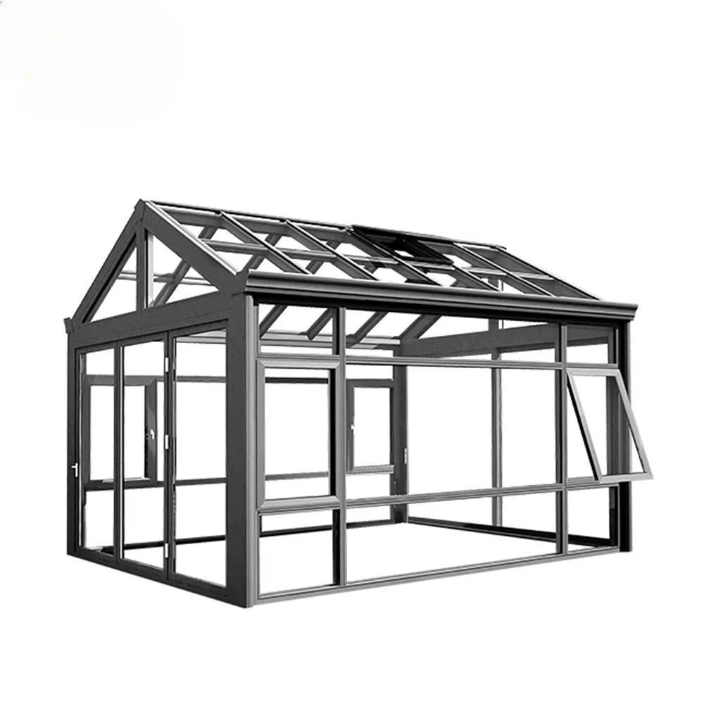 

Aluminum Glass House/Sunroom/Greenhouse Hurricane Proof